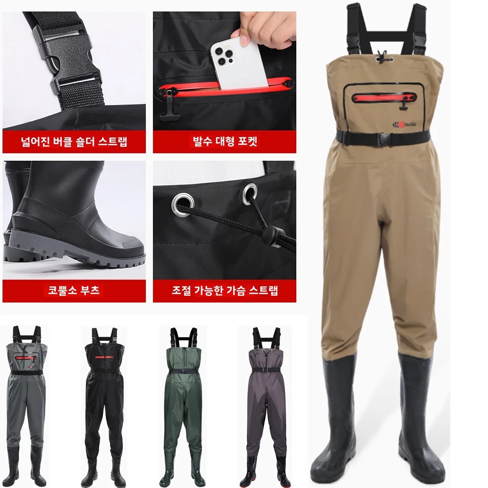 Waterproof Chest Waders with F - Fishing Pants Waterproof recensione e prezzo
