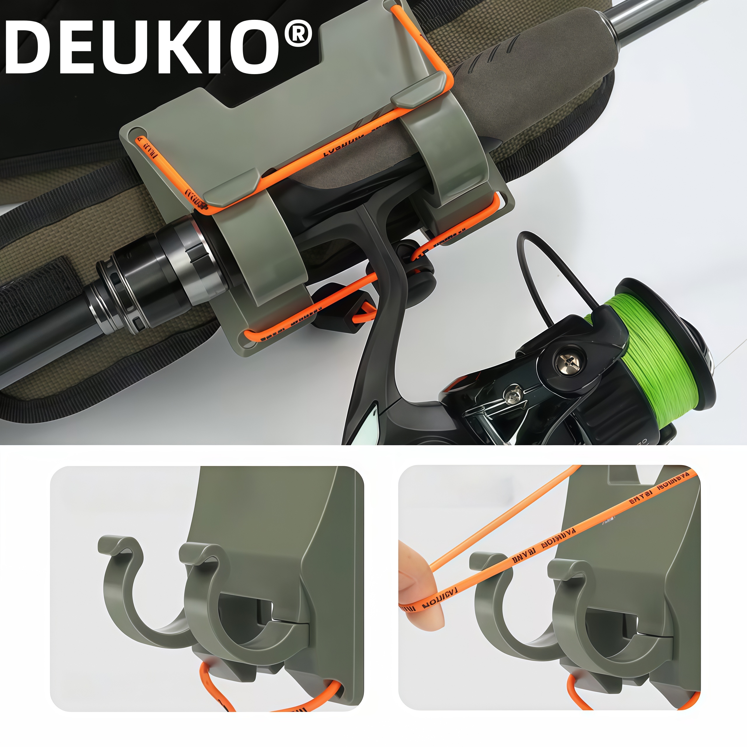 DEUKIO Outdoor Belt Clip Rod H - Fishing Belt recensione e prezzo