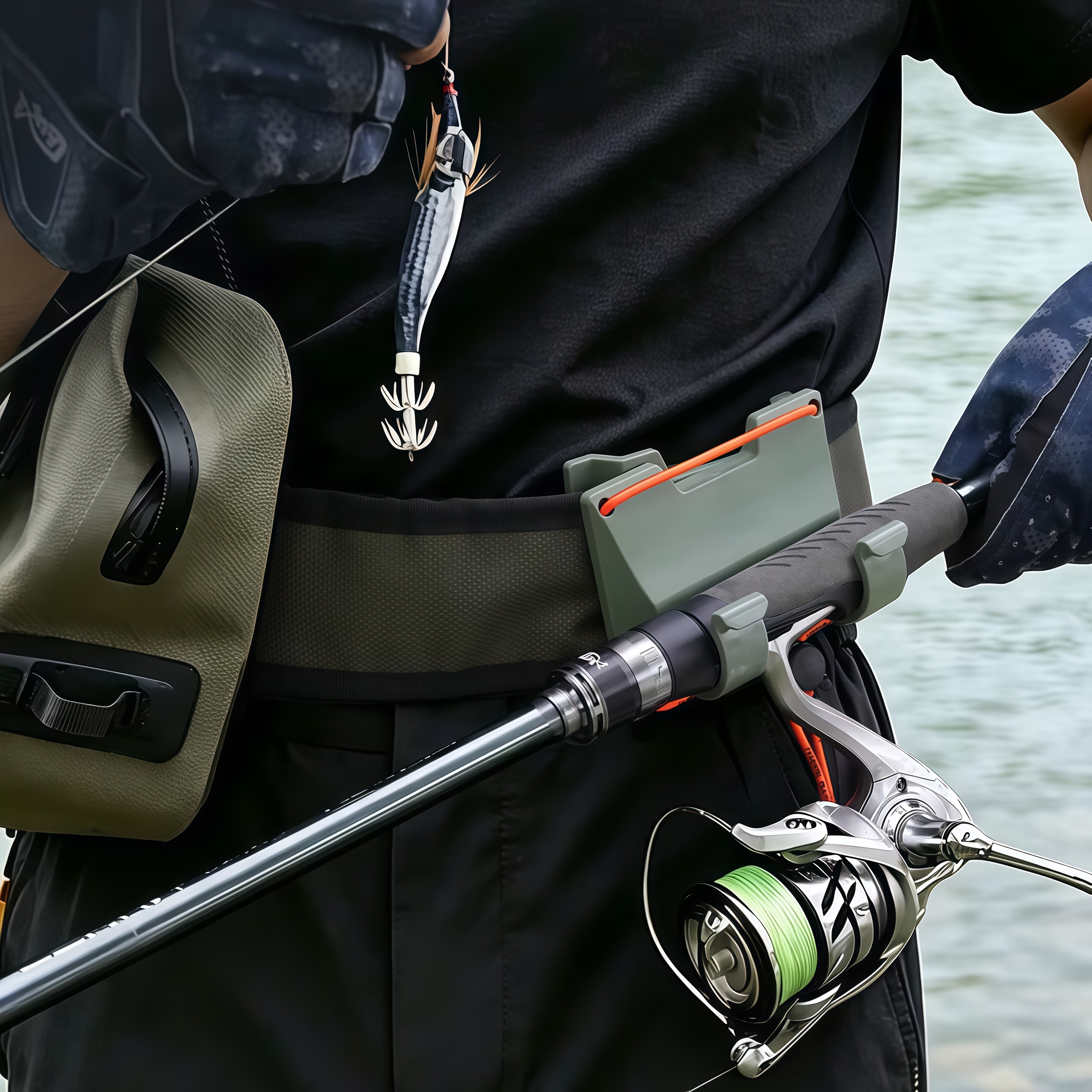 DEUKIO Outdoor Belt Clip Rod H - Fishing Belt recensione e prezzo