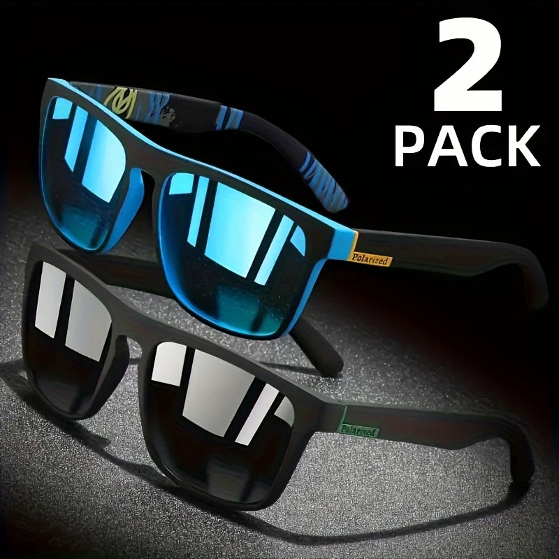 1/2pcs Square Sport Sunglasses - Fishing Sunglasses Polarized recensione e prezzo