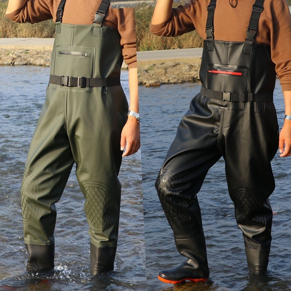 Useful PVC Fishing Suit Double - Fishing Pants Waterproof recensione e prezzo
