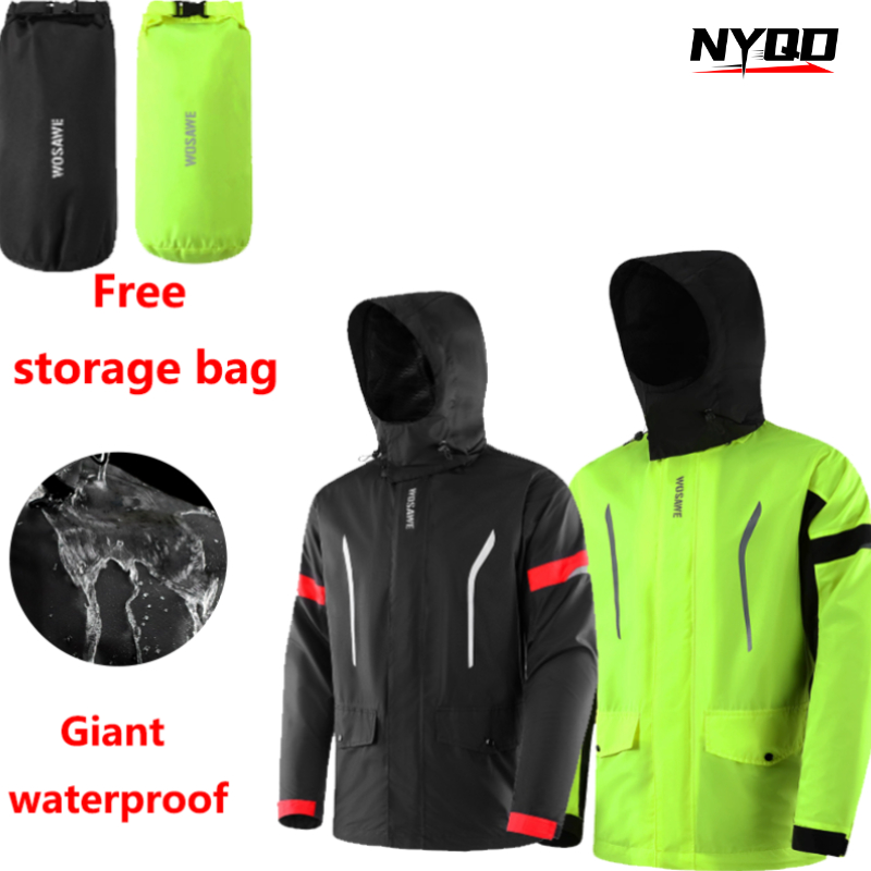 WOSAWE Motorcycle Raincoat Wat - Fishing Rain Suit recensione e prezzo