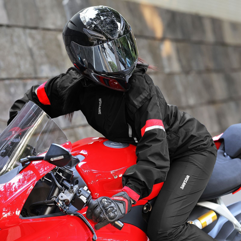 WOSAWE Motorcycle Raincoat Wat - Fishing Rain Suit recensione e prezzo
