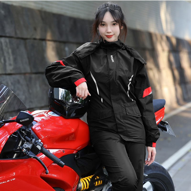 WOSAWE Motorcycle Raincoat Wat - Fishing Rain Suit recensione e prezzo