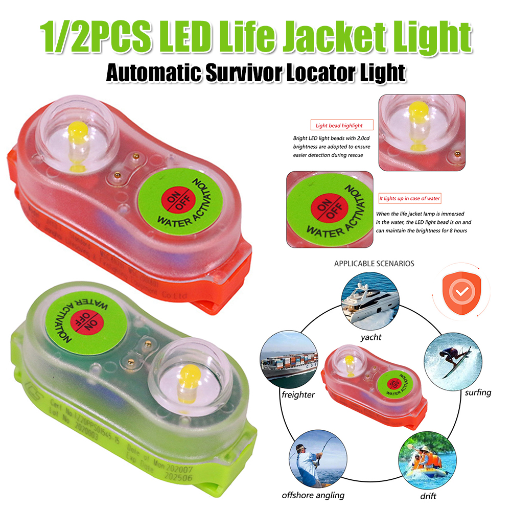 LED Life Jacket Light Water-Ac - Fishing Jacket Waterproof recensione e prezzo