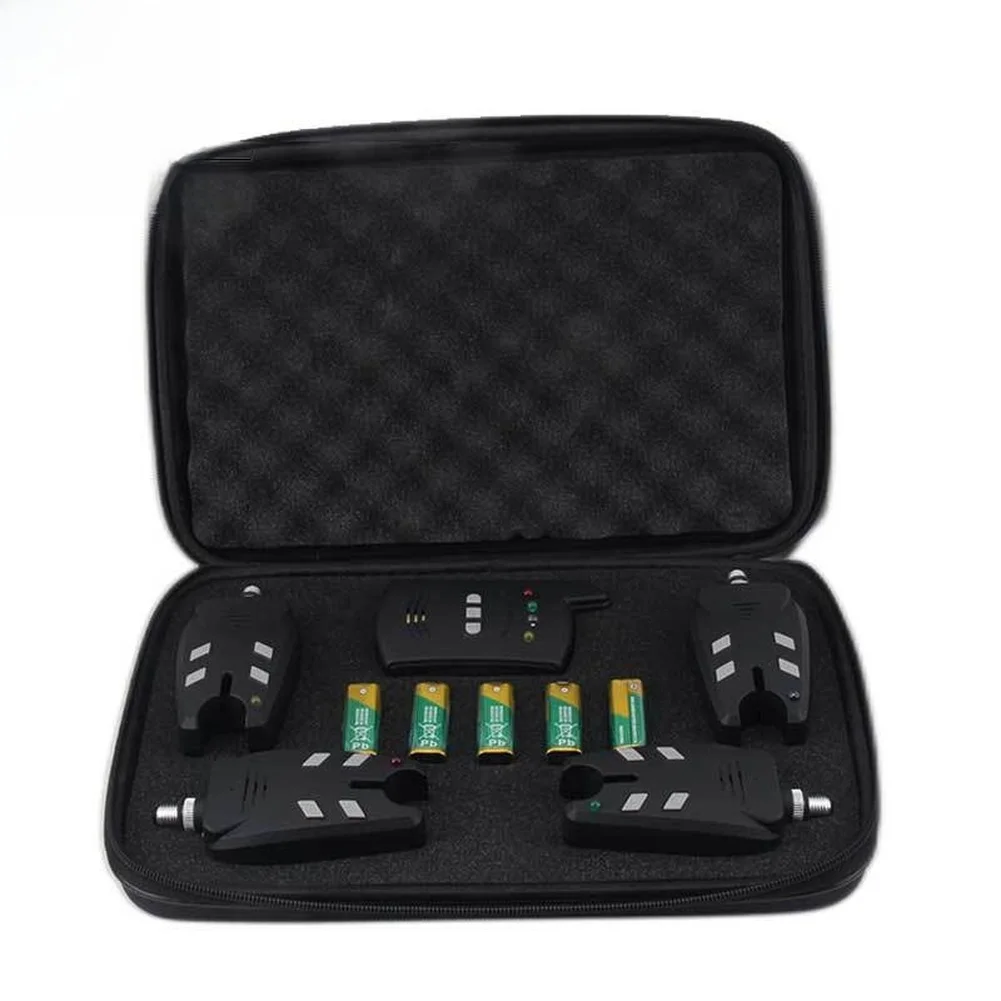 Fishing Alarm Set Box 1+4 With - Fishing Bag Waterproof recensione e prezzo