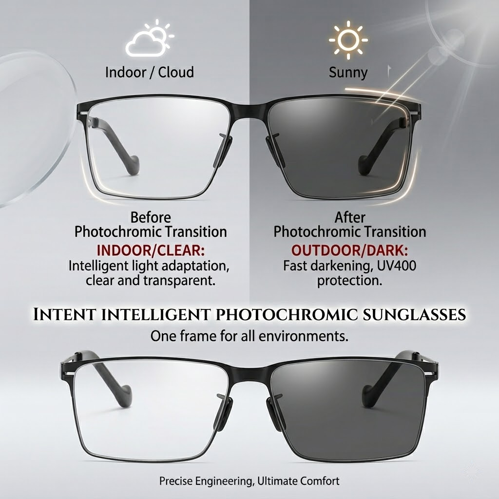 Men Photochromic Polarized Sun - Fishing Sunglasses Polarized recensione e prezzo