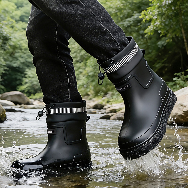 Men Rain Shoes Outdoor Waterpr - Fishing Boots recensione e prezzo
