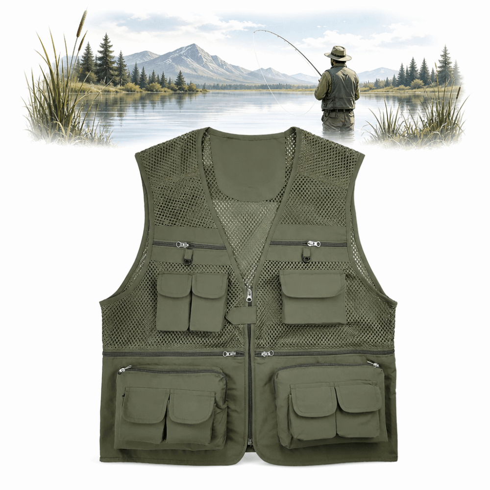 Durable with 16 Pockets Fishin - Fishing Vest recensione e prezzo