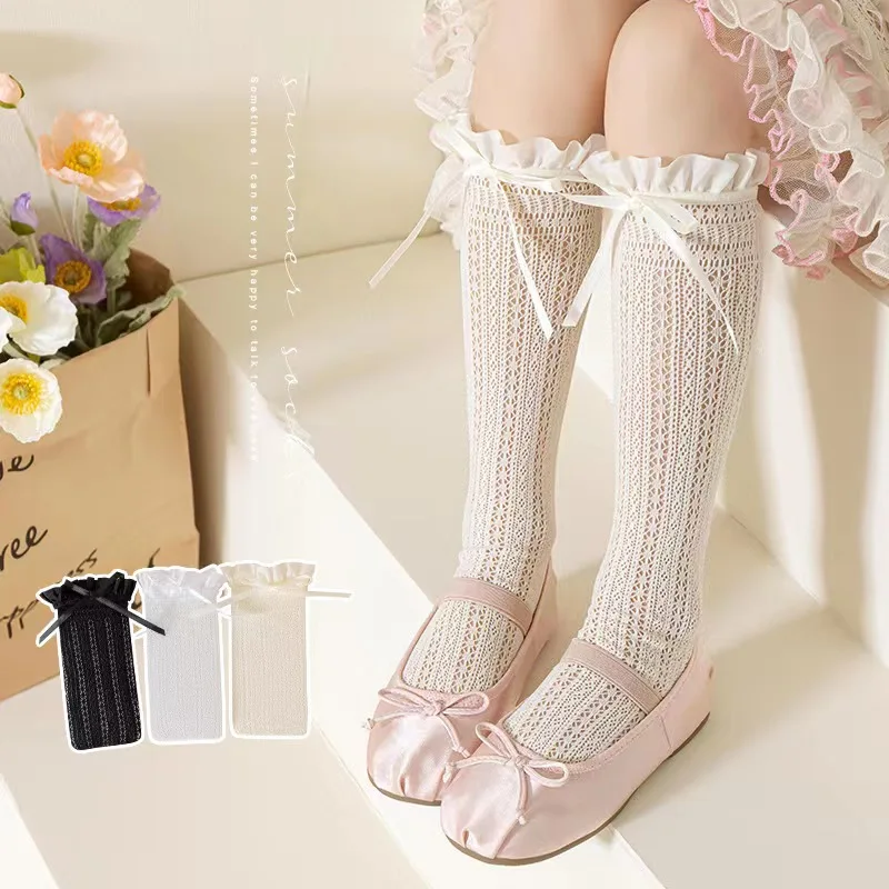 Girls Long Tube Lace Stockings - Fishing Socks recensione e prezzo