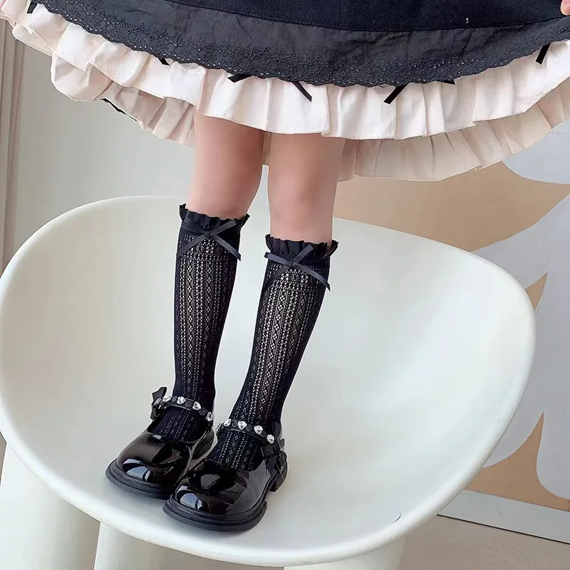 Girls Long Tube Lace Stockings - Fishing Socks recensione e prezzo
