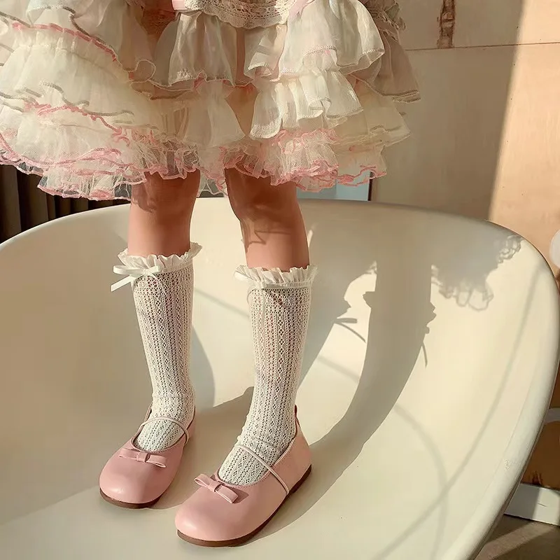 Girls Long Tube Lace Stockings - Fishing Socks recensione e prezzo