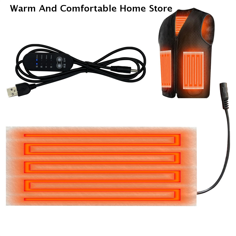 5V USB Warm Paste Pads Fast-He - Fishing Vest recensione e prezzo