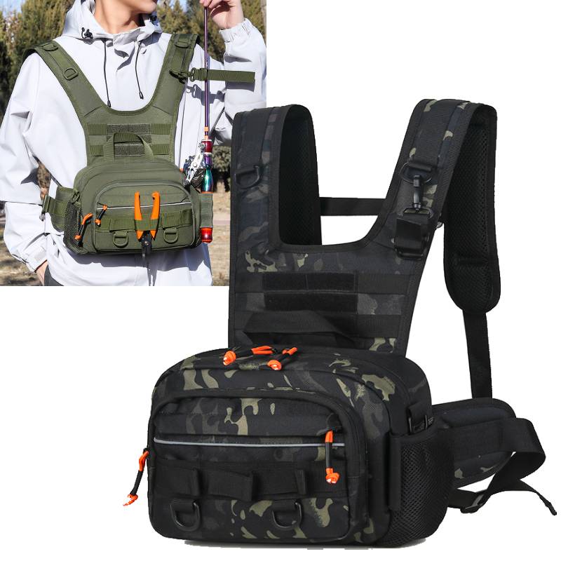 Men Chest Bag Tactical Fishing - Fishing Backpack recensione e prezzo