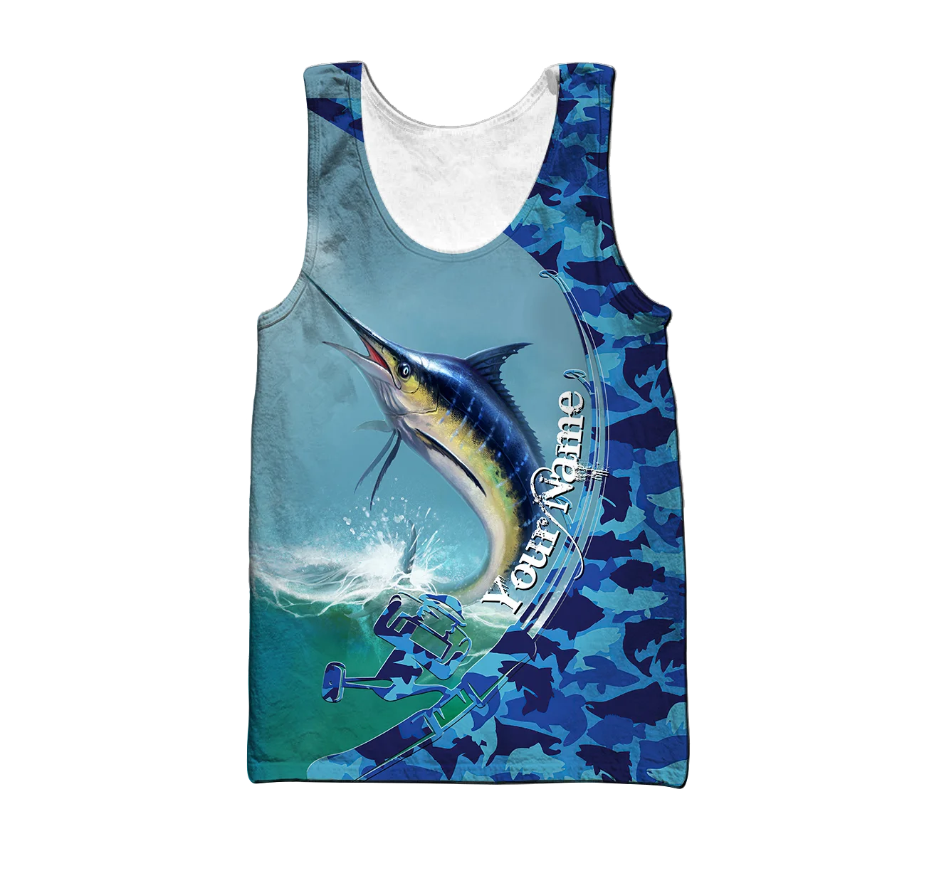 Custom name Mahi mahi fishing  - Fishing Vest recensione e prezzo