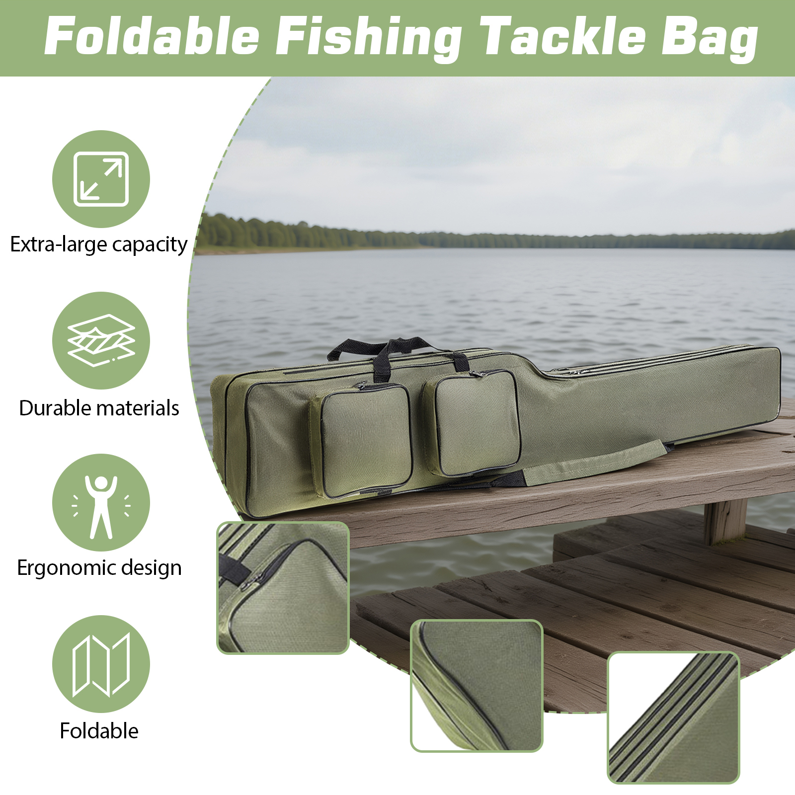 Fishing Rod Bags 150cm Waterpr - Fishing Bag Waterproof recensione e prezzo