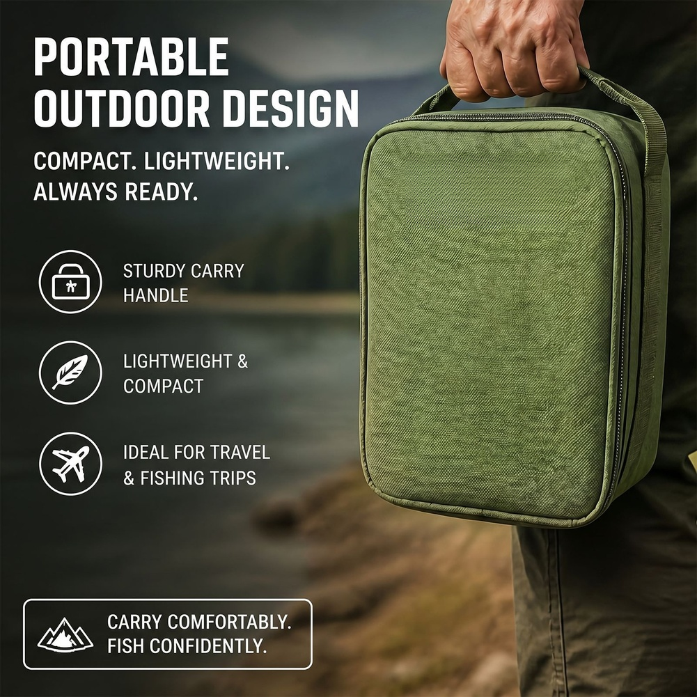 Green Fishing Tackle Storage B - Fishing Bag Waterproof recensione e prezzo