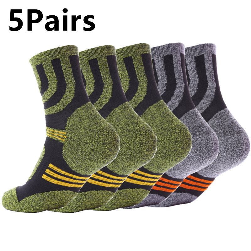 5 Pairs Socks Men Anti Blister - Fishing Socks recensione e prezzo