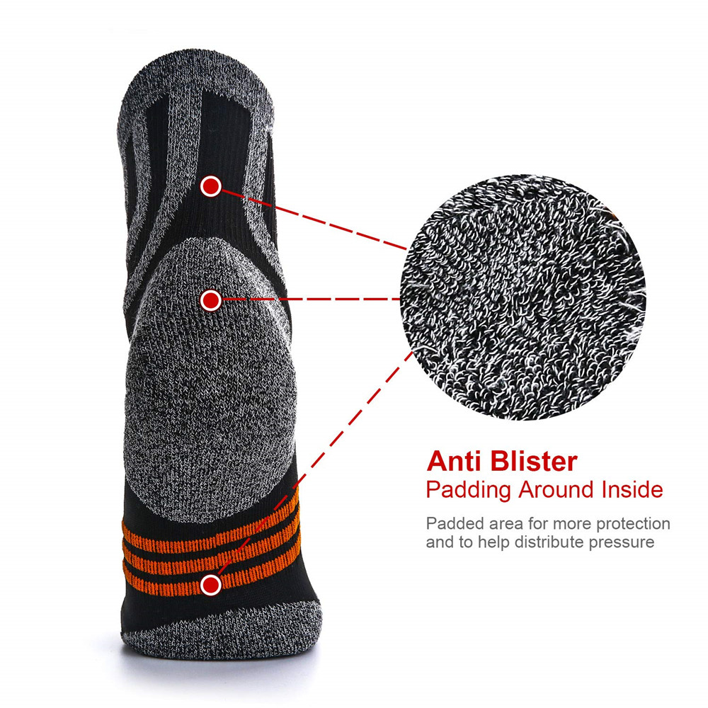 5 Pairs Socks Men Anti Blister - Fishing Socks recensione e prezzo