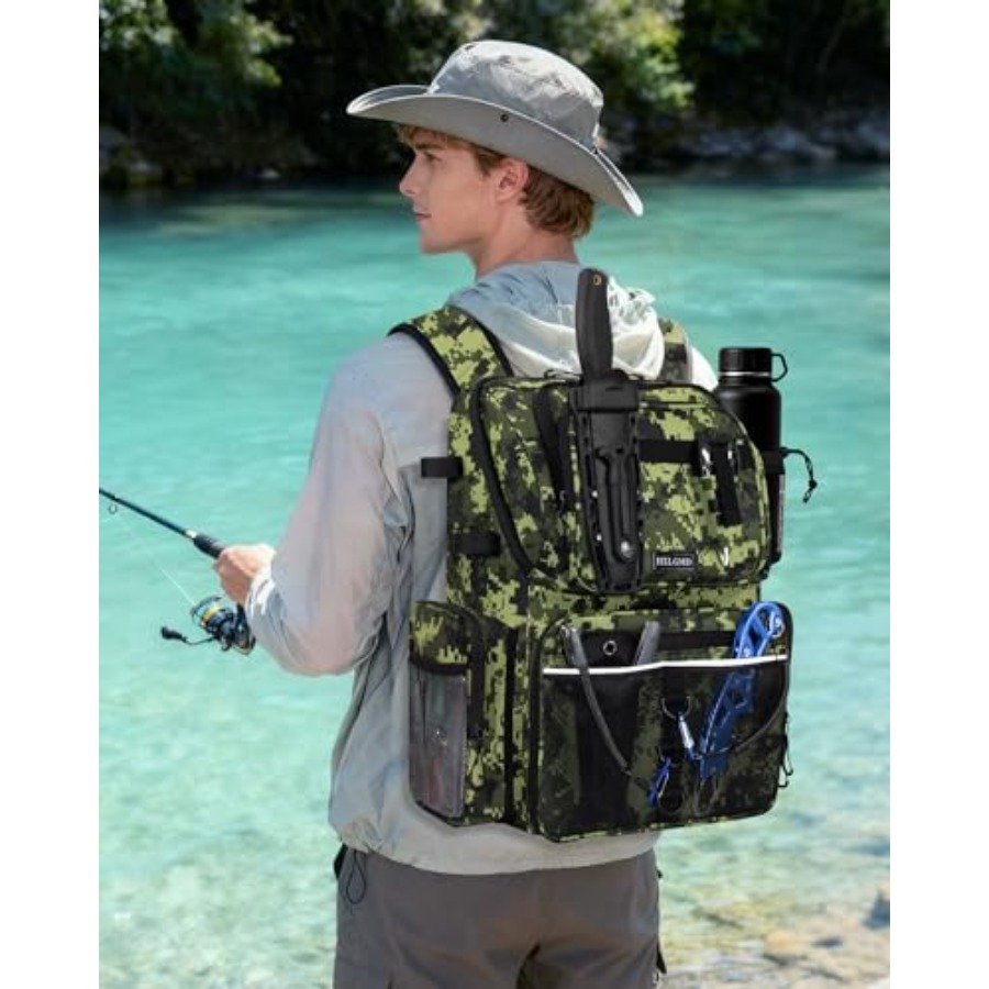 Fishing Backpack with Rod Hold - Fishing Backpack recensione e prezzo