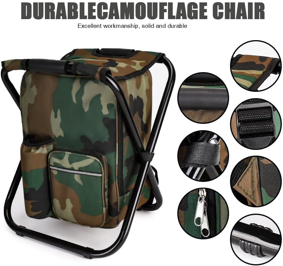 Portable Folding Camping Stool - Fishing Bag Waterproof recensione e prezzo