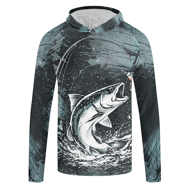Fishing Shirt Hooded Men Quick - Fishing Hoodie recensione e prezzo