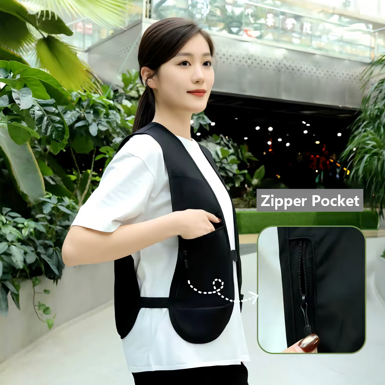 Zipper type work vest super li - Fishing Vest recensione e prezzo