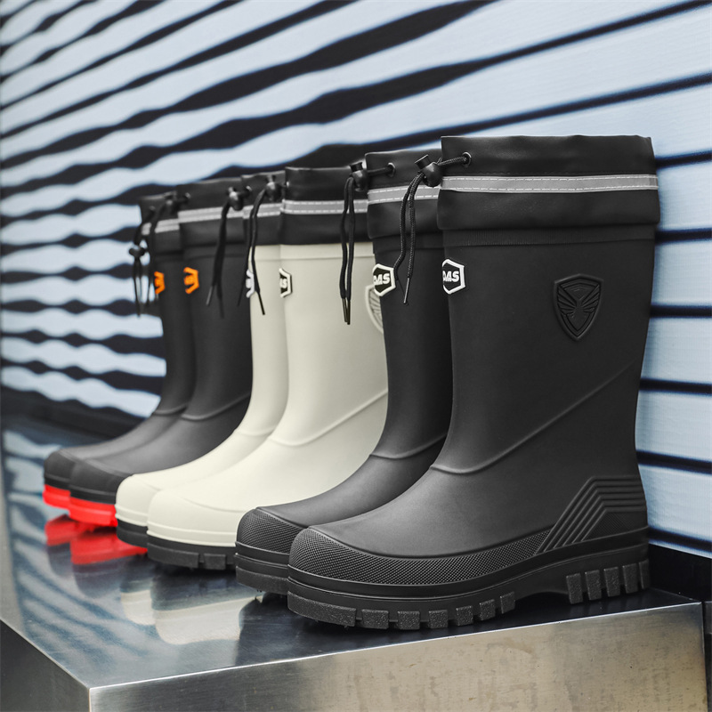 Fashion Men's Rain Boots Mid-C - Fishing Boots recensione e prezzo