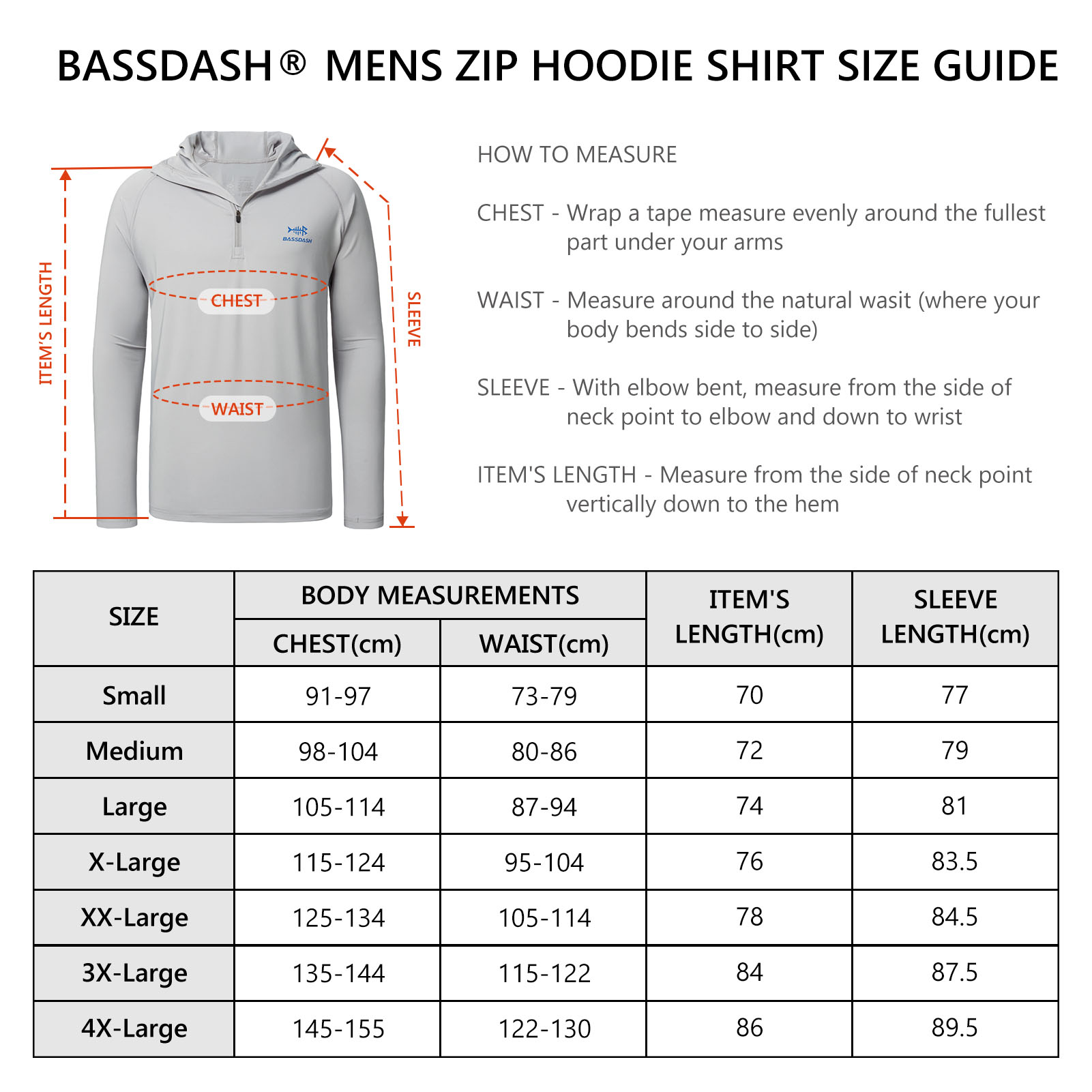 Bassdash Men’s UPF 50+ 1/4 Zip - Fishing Shirt Uv Protection recensione e prezzo