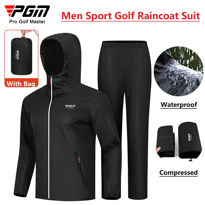 Pgm Men Golf Raincoat Rain Pan - Fishing Rain Suit recensione e prezzo