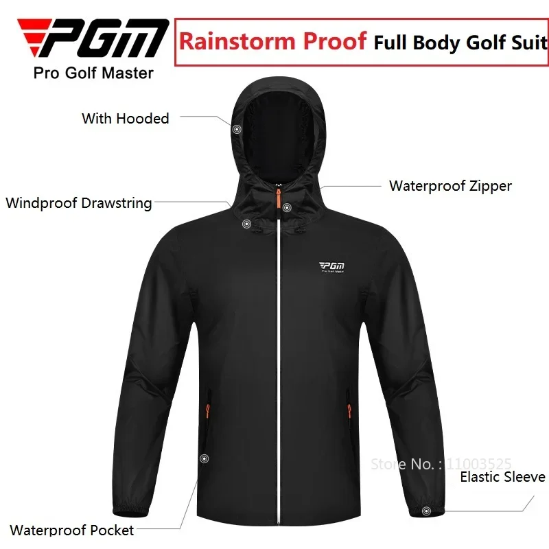 Pgm Men Golf Raincoat Rain Pan - Fishing Rain Suit recensione e prezzo