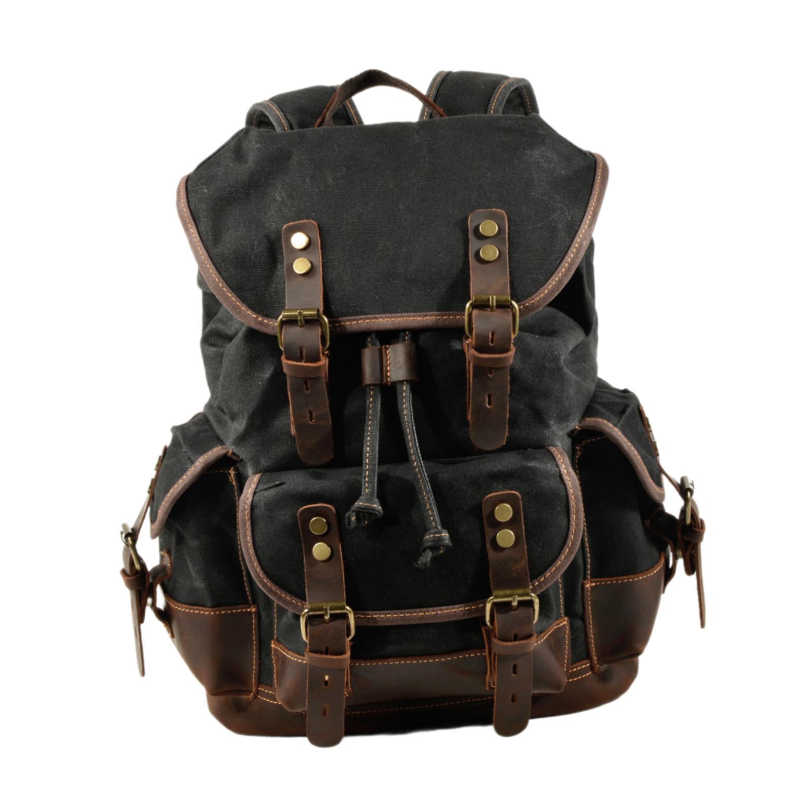Canvas Backpack Outdoor Hiking - Fishing Backpack recensione e prezzo